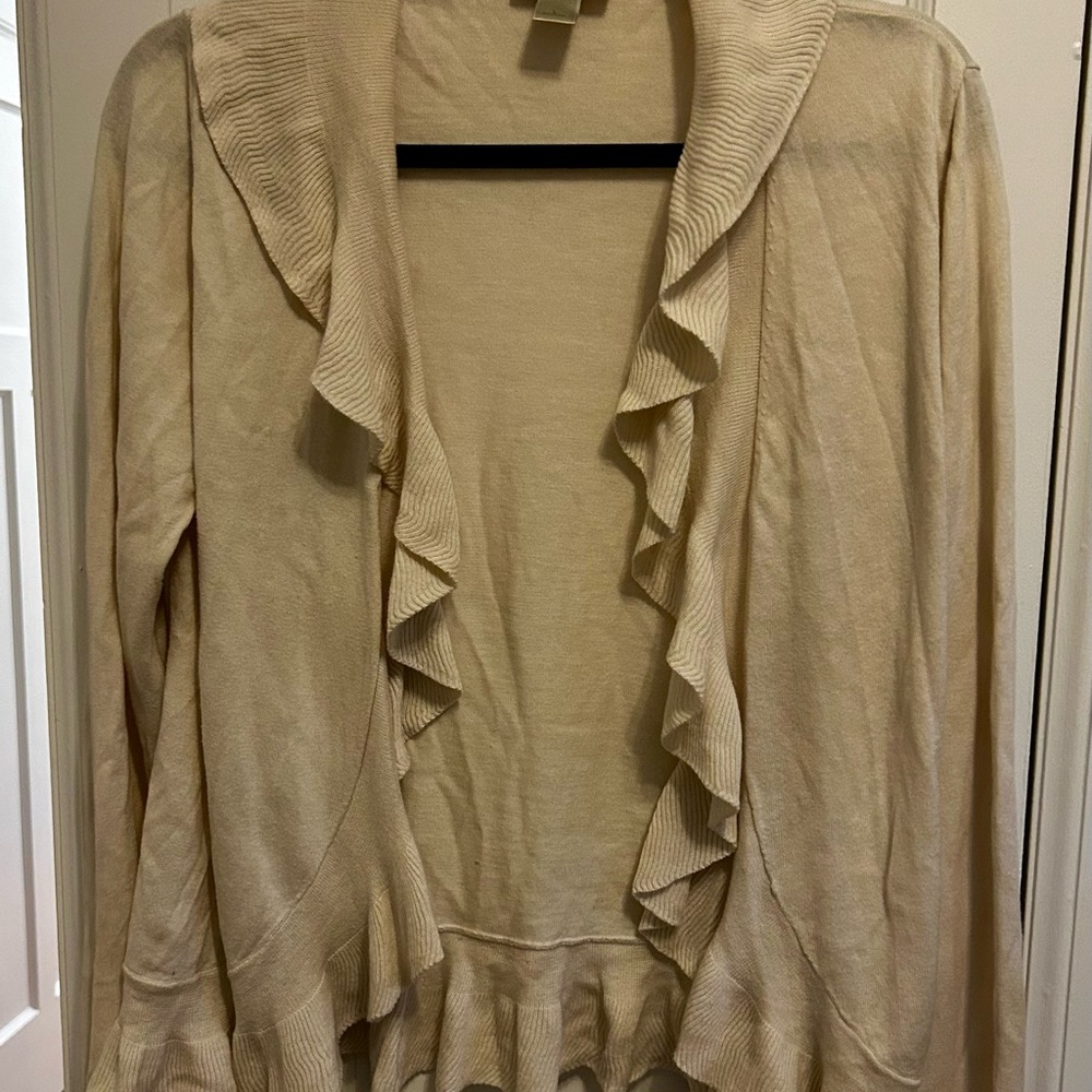 Loft off-White/cream cardigan